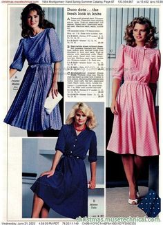 80s Dresses Casual, Period Outfits, 1980's Style, Vintage Moodboard, Fashion Through The Decades, 1980 Fashion, Fashion Evolution, Steel Magnolias, 1980's Fashion