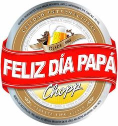 the label for brahma chopp beer