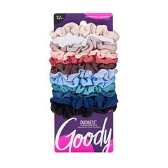 Ouchless Scrunchies 12 Count Value Pack Goody Ouchless Scrunchies 12 Count Value Pack  |  Sally Beauty Hot Tub Swim Spa, Maternity Intimates, Mommy Moments, Bbq Cover, Sally Beauty, Chic Hairstyles, Elegant Updo, Low Ponytail, Sleek Ponytail