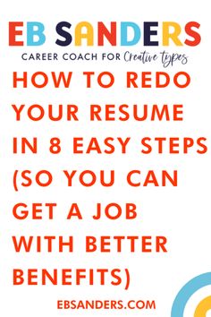 Resume Help Creative Career Coach EB Sanders Career Motivation, Choosing A Career, Career Coaching, Better Job, Career Exploration, Career Inspiration, Professional Profile, Effective Resume, Creative Careers