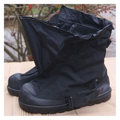 Denier nylon upper with waterproof membrane; 11" height; Perma sole for high traction; Durable and lightweight; Comfort rating of -19°C; 100% waterproof; Snow shoe compatible; Adjustable buckle strap for a tight perfect fit; Weight: 2 lbs; Comes in sizes XS to 3XL Snow Shoe, Dystopian Fashion, Snow Shoes, Large Black, Winter Boot, Dress Shoes, Outfit Inspirations, Shoe Boots, Perfect Fit