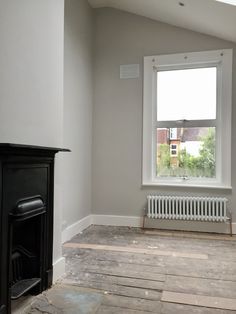 Farrow & Ball School House White NO. 291-Exeter Paint Stores Farrow Ball School House White, Cornforth White Living Room, School House White, White Sitting Room, Farrow And Ball Bedroom, Perfect Grey Paint, Cornforth White, Wimborne White, Oval Room Blue