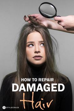 Repair Damaged Hair, Curly Wedding Hair, Hair Growth Supplement, Hair Straightening, Healthy Hair Tips, Hair Back, Hair Remedies, Damaged Hair Repair, Hair Breakage