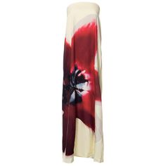 Please refer to our sizing chart for a guideline when choosing a size. 5 business days order processing time. 90% polyester 10% spandex Red Strapless Maxi Dress For Summer, Red Strapless Maxi Dress For Spring, Red Strapless Maxi Dress, Tube Maxi Dress, Tube Maxi Dresses, Techno Fashion, Sci Fi Fashion, Goth Dress, Beaded Cross