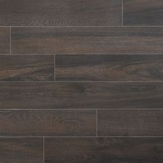 wood flooring that looks like it has been made from dark brown tones and is very hard