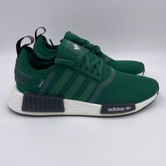 Adidas Nmd R1 Green/ White Womens Shoes Brand New, With Original Box. Product Code: Hq4280 Price Is Firm. Fast And Professional Shipping! Will Ship Next Business Day. Check Out My Closet For Models Such As Ultraboost Nmd R1 Swift Run Both Mens And Womens Shoes Green Tennis Shoes, Womens Nmd R1, Green Running Shoes, Green Adidas, Adidas Nmd R1, Nmd R1, White Shoes Women, Adidas Nmd, Shoes Adidas