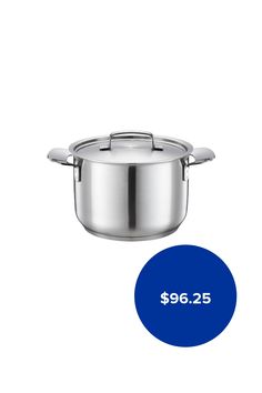 a stainless steel casserole with the price $ 6 25 is $ 5 25