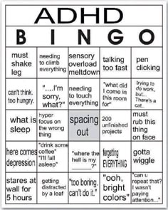 Mental And Emotional Health, Emotional Health, Bingo, How To Know, Psychology, Funny Memes, Humor, Memes, Funny