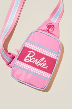 Kids Licensed One Shoulder BagCotton On Kids - Barbie Kids One Shoulder Bag - Lcn Mat Barbie/Pink GerberaKids | Gift Shop | Gifts For EveryoneKids | Gift Shop | Gifts For EveryoneKids | Gift Shop | Gifts For Everyone Pink Pouch Shoulder Bag For School, Playful Pink Bag With Adjustable Strap, Playful Pink Shoulder Bag With Adjustable Strap, Pink Shoulder Bag For School, Pink Shoulder Bag For Back To School, Pink School Shoulder Bag, Playful Pink Shoulder Bag, Playful Pink Bag For Daycare, Pink Playful Shoulder Bag For Everyday Use