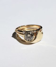 Gold Rings, Salt and pepper Diamonds Band Brooklyn New York 11222 Mixed Metal Engagement Ring, Bohemian Engagement Ring, Mixed Metal Engagement Rings, Wide Band Engagement Ring, Traditional Engagement, Rings Mens, Cognac Diamonds, Traditional Engagement Rings, Rings Mens Wedding Bands