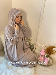 Jannah Prayer dress cotton - Aynour.com Winter Collection 2022, Prayer Dress, Mocha Brown, Under Dress, Dress Cotton, Winter Collection, Modest Fashion, Dress Accessories, Summer Collection