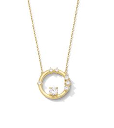 This Nungu diamond circle necklace delivers the perfect mix of classic and unique details. 14K gold Features a 1/2 ct. diamond sparkling inside the open circle Dainty diamond stations dot the outline in single, pair and trio details Natural diamonds 3/4 ct. t.w. of diamonds 16.0- to 18.0-inch adjustable cable chain necklace; spring-ring clasp This black-owned collection showcases delicate styles designed in South Africa Necklace Zales, Diamond Circle Necklace, Cable Chain Necklace, Circle Diamond, Circle Necklace, Spring Rings, Cable Chain, Natural Diamonds, South Africa