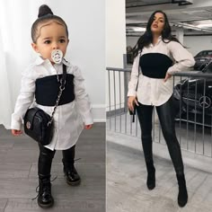 Matching Mommy Daughter Outfits, Matching Mommy Daughter, Mom Daughter Outfits, Mommy Daughter Outfits, Outfit Elegantes, Mother Daughter Fashion, Daughter Fashion