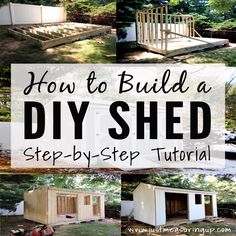 how to build a diy shed step - by - step guide for beginners