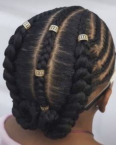 Twisted Hair, Lil Girl Hairstyles, Natural Hair Stylists, African Hair Braiding Styles, Afrikaanse Mode, Braided Cornrow Hairstyles, Girls Natural Hairstyles, Hair Twist Styles, Two Braids