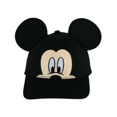 Disney Kids' Mickey Mouse Big Face Baseball Cap with 3D Ears Made of 100% Cotton One size fits most up to 21-inches 3D ears Interior sweatband Adjustable snap closure Unique Mickey Mouse design Disney Kids' Mickey Mouse Big Face Baseball Cap with 3D Ears by Jerry Leigh. This Mickey Mouse hat design is one your child will love. It features 3D ears along with a peeking Mickey Mouse face design. It has an interior sweatband for comfort and an adjustable snap closure to provide your child with the p Mickey Mouse Face, Mickey Mouse Hat, Mickey Mouse Design, Hat Design, Big Face, Disney Kids, Cold Weather Accessories, Face Design, Baseball Caps