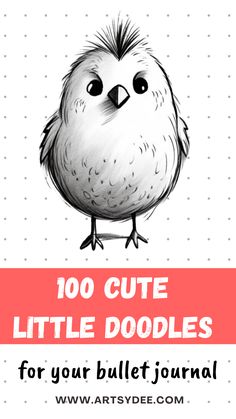 100+ Cute Little Doodles: Simple Techniques to Create Adorable Art - Artsydee - Drawing, Painting, Craft & Creativity Drawing With Words Ideas, Strength Doodle, How To Draw Doodles Step By Step Easy, Easy Draw Animals, Stuff To Draw Simple, How To Draw Simple Animals, Zentangle Animals Easy, Easy Small Sketches, Random Cute Doodles