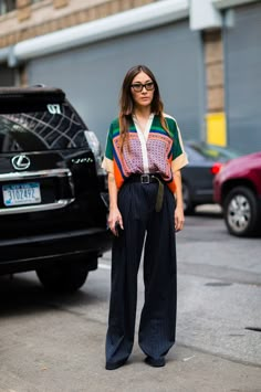 Eclectic Clothing Style, Eclectic Outfits, Marlene Hose, Eclectic Clothing, Chique Outfits, Look Retro, Nyfw Street Style, Neue Outfits, Looks Street Style