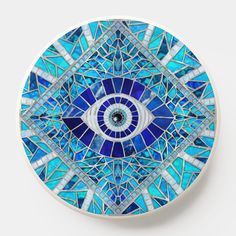 Evil Eye Amulet Mosaic Art Mosaic Evil Eye, Simple Mosaic Patterns Templates Free Printable, Circle Mosaic Patterns, Goth Mosaic, Small Mosaic Projects, Square Mosaic Patterns, Easy Mosaic Patterns, Evil Eye Mosaic, Mosaic Patterns For Beginners