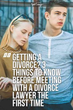 Are you getting a divorce? The divorce process can be tedious and emotional but before the first meeting with a divorce lawyer, there are a couple of things you need to know and be prepared for. #divorce #breakup #lawyer Gray Divorce, Separation Agreement Template, Girlfriends Guide To Divorce, Divorce Tips, Divorce Counseling, Getting A Divorce, Divorce Mediation, Divorce Advice