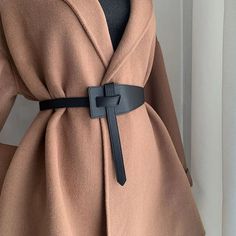 Wide Coat, Corset Belt, Designer Belts, Casual Accessories, Wide Belt, Issey Miyake, Corset Dress, Belted Dress, Stylish Accessories