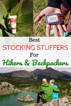 the best stocking stuff for hikers and backpackers is in this postcard