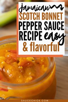 Jamaican Scotch Bonnet Pepper Sauce Pepper Recipes, Scotch Bonnet Pepper, Home Fries, Scotch Bonnet, Chili Paste, All Vegetables, Creamy Garlic, Peppers Recipes