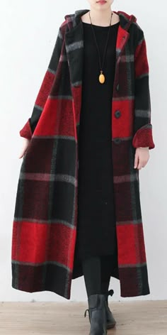 Winter Long Jacket, Long Coat For Women, Coat Plus Size, Loose Dresses, Coat Women Fashion, Long Coats, Wool Trench Coat, Traje Casual, Plus Size Coats