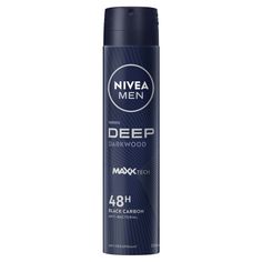 Nivea Men Deep Anti-Perspirant Aerosol Deodorant protects your skin from sweat and bacteria for a long-lasting dryness and a clean skin feel, as if you’ve just stepped out of the shower. The effective anti-bacterial formula, with Charcoal, acts powerfully without leaving any black residue and is complemented by a modern and masculine Dark Wood fragrance. Nivea Men Deep Anti-Perspirant Aerosol Deodorant has reliable 48-hour protection so you can feel fresher for longer. Get the reliable protection and care that you deserve! The skin tolerance of this antiperspirant has been dermatologically proven.Product DetailsNet volume: 250mlDirections for use: Hold can 15cm from the underarm and spray. Allow product to dry completely.Ingredients: Butane, Isobutane, Propane, Cyclomethicone, Aluminum Chl Christmas Plush Toys, Storage Tubs, Clean Skin, Male Beauty