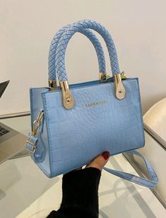 Spring Purses, Hand Bags For Women, Pu Leather Bag, Bags For Teens, Crocodile Print, Lv Handbags