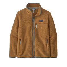 Patagonia Retro Pile Fleece, Patagonia Retro Pile, Patagonia Retro, Aesthetic Men, Bear Brown, Recycled Polyester Fabric, Patagonia Jacket, Mens Fleece, Rei Co-op