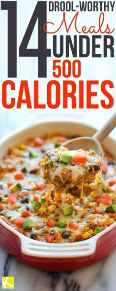 150 Calorie Snacks, Meals Under 500 Calories, 500 Calorie Meals, Broccoli Recipes Casserole, Low Calorie Dinners, Chicken Quinoa, Broccoli Casserole, No Calorie Foods, 500 Calories