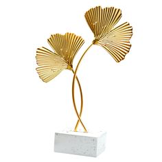 PRICES MAY VARY. 【Beautifully Designed】The Tabletop Ornament is vivid ginkgo leaves shapes, match with fashion light luxury gold, like the golden leaves in autumn, simple and elegant, highlights temperament. 【Marble Base】The base of the ginkgo leaf ornaments is made of marble, heavy base, stable and not easy to slip or fall, can decorate your home and add a modern fashion feeling. 【Suitable Size】The Metal Ginkgo Leaf Decoration total height is 8.3 inch, total length is 5.5 inch, the base size is Bedroom Bookshelf, Sculpture Modern, Ginkgo Leaves, Leaf Ornament, Garden Artwork, Ginkgo Biloba, Ginkgo Leaf, Golden Leaves, Creative Home Decor