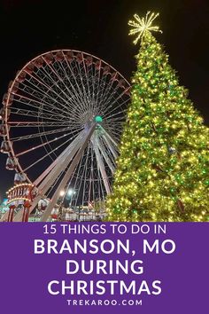 15 Fun Things to do in Branson Missouri at Christmas Branson Scenic Railway, Things To Do In Branson, Christmas Vacation Destinations, Branson Missouri Vacation, Missouri Travel