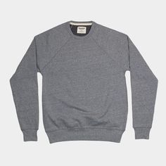 Take it back to the basics with our famously soft grey crewneck.