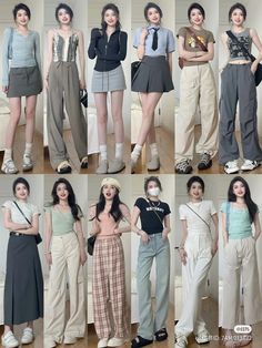 China Town Outfit, Summer Douyin Outfit, Douyin Fashion Summer, China Outfits Style, China Outfit, Kdrama Style, Modest Fall Outfits, Douyin Fashion, Trendy Outfits Indian