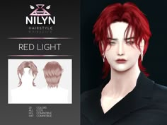 an image of a woman with red hair for the game nilyn hairstyle