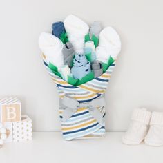 baby boy gift set bouquet Baby Boy Gift Set, Pampers Swaddlers, Welcome Home Gifts, Baby Boy Gift, New Baby Boys, Delivery Gifts, Receiving Blankets, Baby Gift Sets