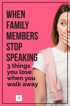 There are at least three things to consider when family members stop speaking. I experienced all three of these things when I walked away. Additionally, I had no idea I was going to trade one set of problems for another set. Before you walk away, read this first. #family #parenting #siblings #holidays #relationships When To Let Go Of Family, When Family Turns Their Back On You, Estranged Family Quotes Sibling, Sibling Estrangement Quotes, When Your Family Turns Against You, When Family Hurts You The Most, Estranged Siblings Quotes, When Family Doesnt Act Like Family