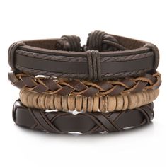 Material: Artificial Leather Style: Fashion OL Chain Braid, Bracelets Vintage, Men Bracelets, Bracelet Apple Watch, Birthday Bracelet, Black Rope, Wrap Bracelets, Braided Leather Bracelet, Mens Leather Bracelet