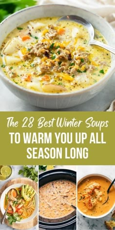 the best winter soups to warm you up all season long