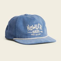 Our Unstructured Snapbacks hang loose and take on whatever form you prefer thanks to their soft crown and lack of internal structure. Like our other hats, they still feature a dark under brim to reduce glare, a pliable brim for shaping the look you want and adjustable snapback closure. Monkey Icon, Howler Brothers, Howler Monkey, Surf Hats, Fleece Hats, Flat Brim Hat, Crown Hat, Tech Shirt, Denim Hat