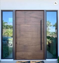 Pivot Doors Entry, Modern Home Entrance, Entrance Wood Door, Modern Entry Doors, Wooden Door Entrance