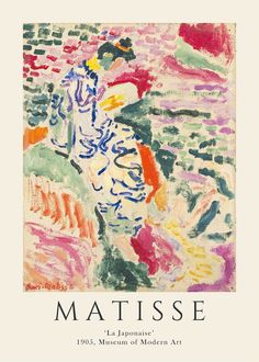 the cover of matissee's catalogue, featuring an image of a woman