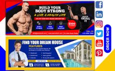 a web page for a body building company