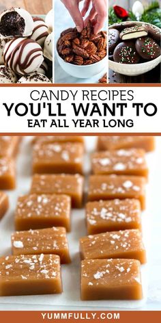 candy recipe that you'll want to eat all year long with text overlay