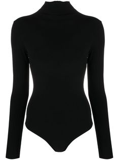 Body Suit Long Sleeve Outfit, Turtle Neck Bodysuit Outfit, Black Long Sleeve Bodysuit Outfit, Black Body Suit Outfit, Black Long Sleeve Turtle Neck, Black Bodysuit Outfit, Turtle Neck Bodysuit, Body Manga Larga, Black Long Sleeve Bodysuit