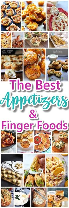 the best appetizers and finger foods