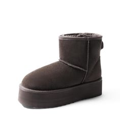 PRICES MAY VARY. Genuine Suede Upper: Made from genuine suede leather, these women's boots offer a luxurious feel and lasting durability. Warm Lining: Enjoy cozy warmth with the plush faux fur lining, these snow boots are perfect for winter comfort. Supportive Insole: These winter boots feature a 3mm memory foam and 3mm high-density latex insole for cushioning and support. With these comfortable snow boots, you can enjoy your day to the fullest. Chunky Outsole: The durable and chunky outsole on Leather Snow Boots, Warm Winter Boots, Diy Bows, Winter Comfort, Low Boots, Stylish Boots, Snow Boots Women, Diy Ribbon, Boots For Women