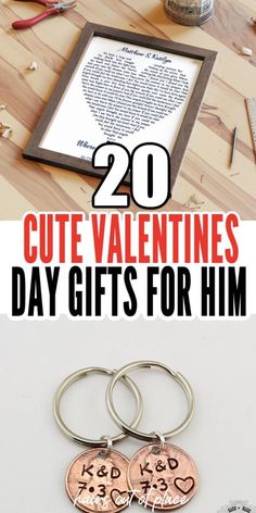 valentine's day gifts for him with the words 20 cute valentines day gifts for him